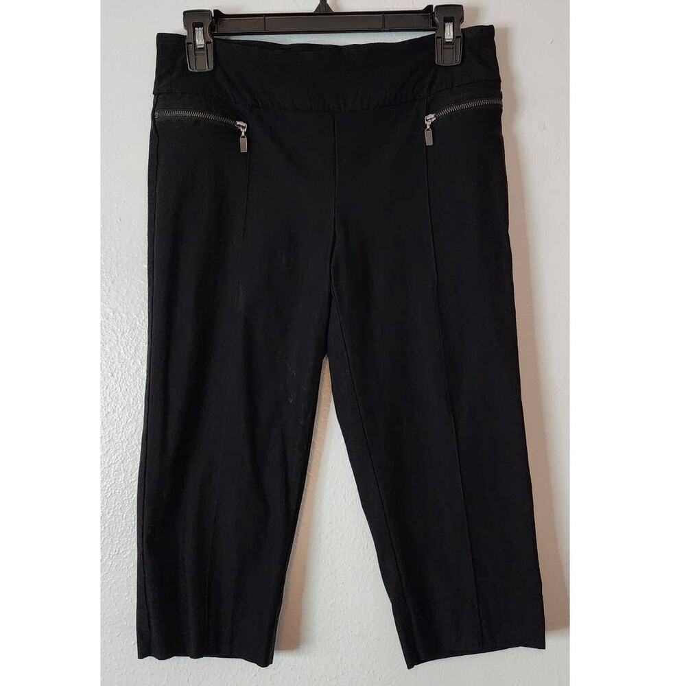 Lisette L PANT-alon 752 Black Capri Pants Size 4